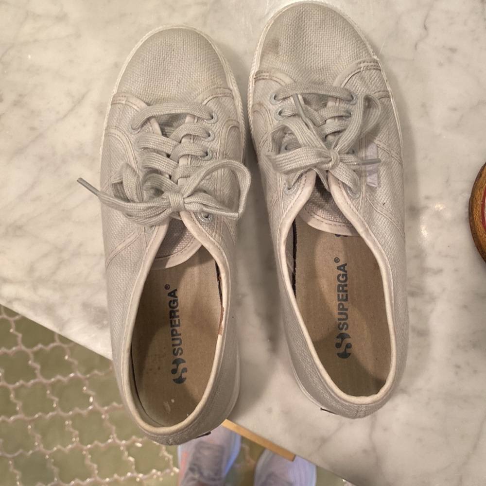 Superga High Platform Sneakers! - image 2